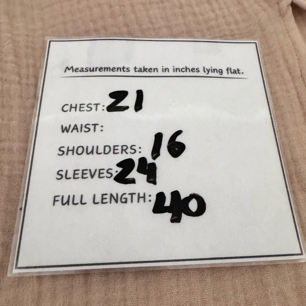 Magaschoni Organic Cotton Shirt Dress Roll-up Sleeves M - Picture 6 of 6